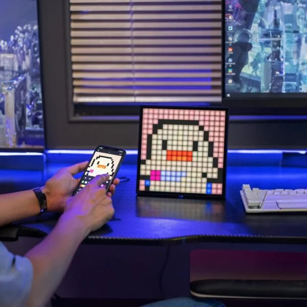 PixelGlow Display