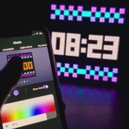 PixelGlow Display